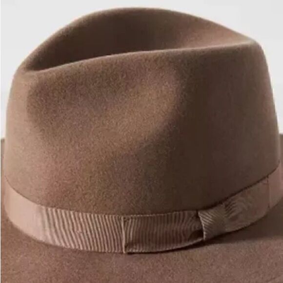 Anthropologie San Diego Hat Co. Bow Fedora New Wool - Picture 2 of 6